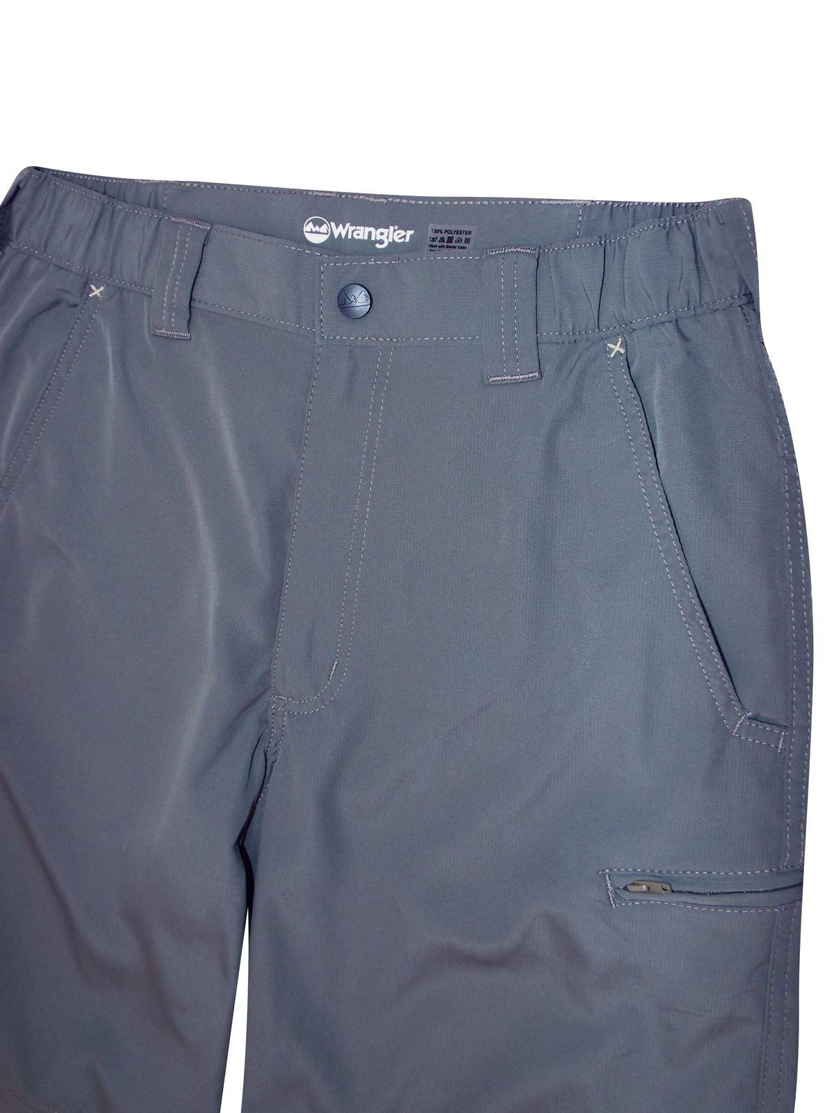 Wrangler - - Wr4ngler SLATE Zipped Pocket Cargo Shorts - Waist Size 32 ...