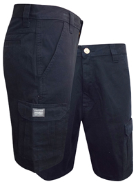 Wr4ngler Mens BLACK Classic Twill Cargo Shorts - Waist Size 30 to 46 Wr4ngler Mens BLACK Classic Twill Cargo Shorts - Waist Size 30 to 46
