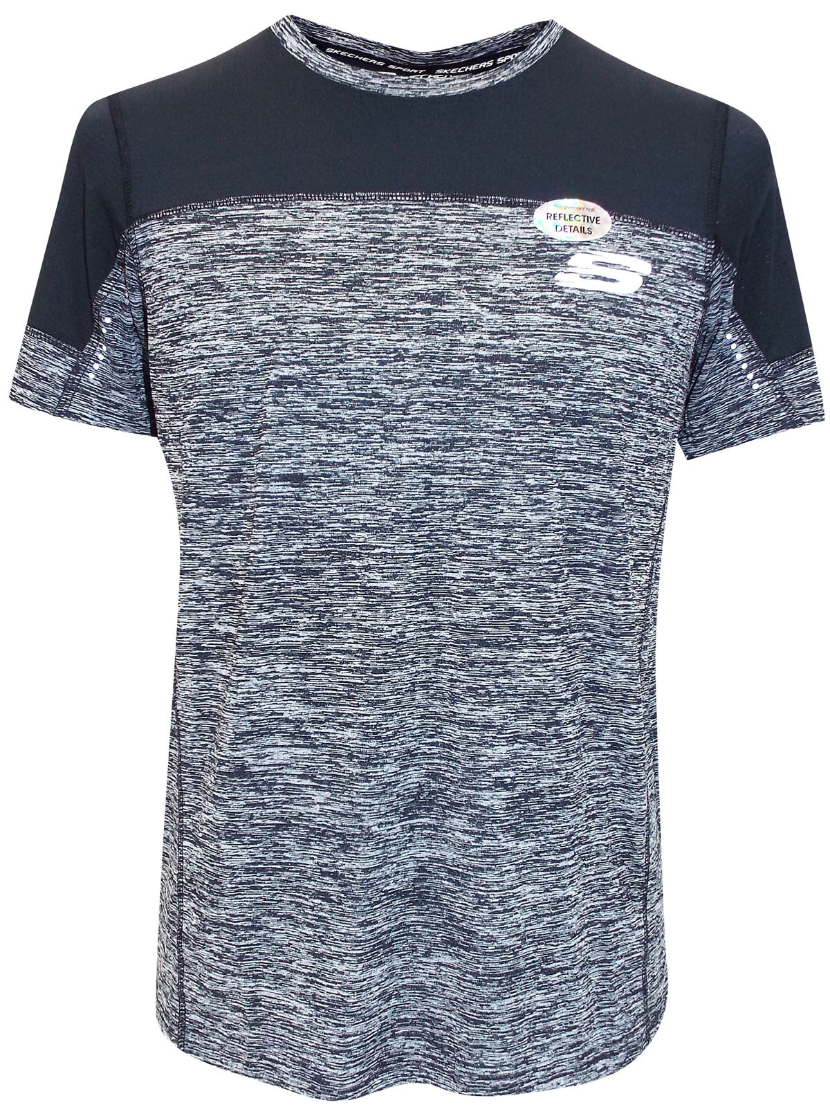 skechers t shirt black
