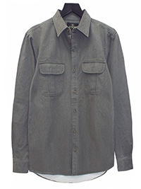 RedHead CHARCOAL Mens Meadowlands Woven Twill Shirt - Size Medium to 2XL RedHead CHARCOAL Mens Meadowlands Woven Twill Shirt - Size Medium to 2XL