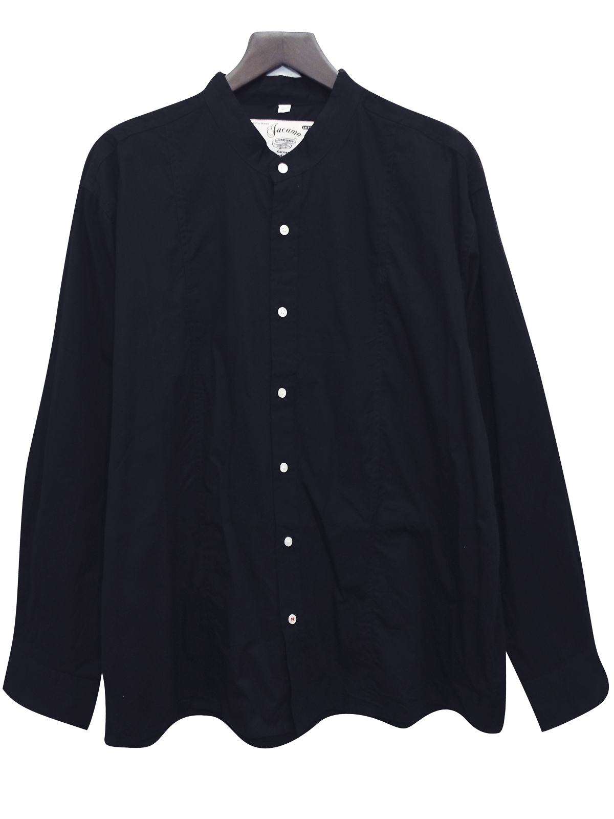 Jacamo - - Jacamo BLACK Mens Pure Cotton Poplin Shirt - Plus Size ...