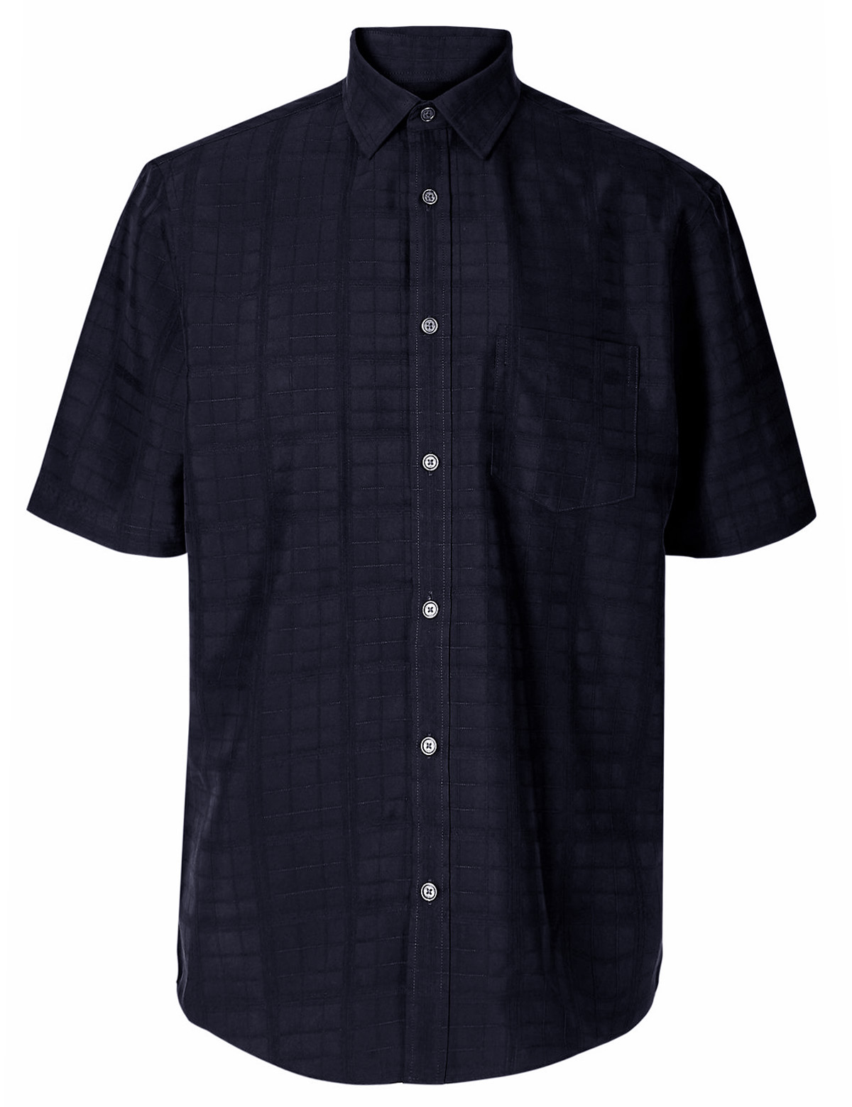 marks and spencer mens short sleeve shirts