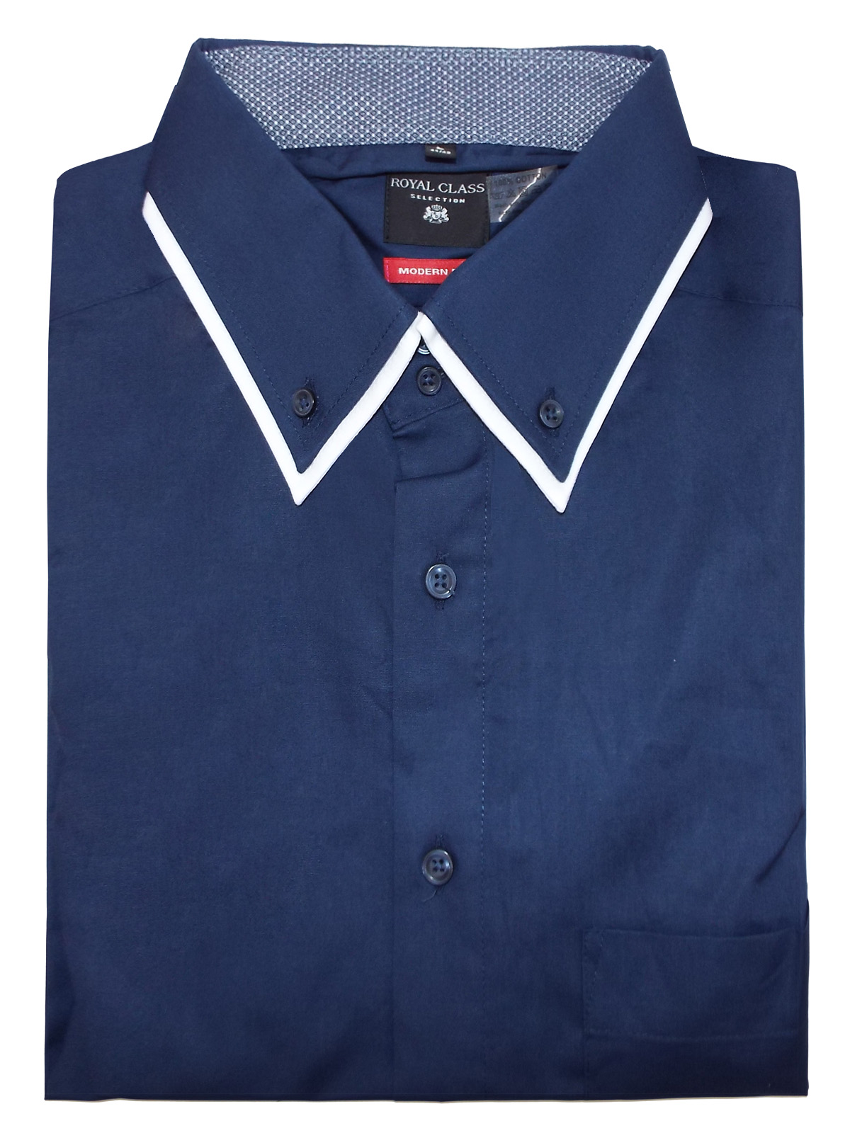 Royal Blue Tunic with Contrasting Trims