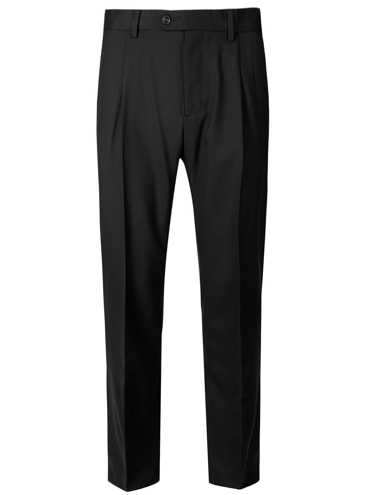 size 28 black trousers
