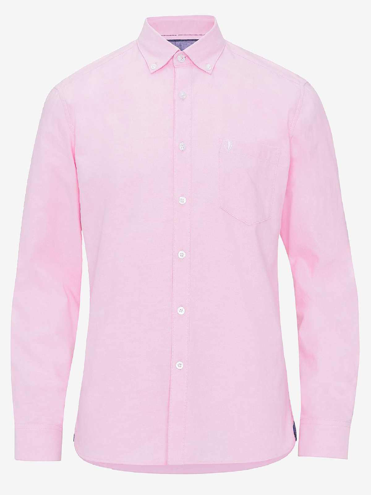 Ellos - - ELLOS PINK Mens Pure Cotton Oxford Shirt - Plus Size 4XL to 6XL