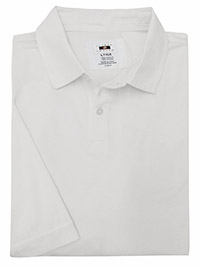 Joseph Abboud Mens WHITE Pure Cotton Short Sleeve Polo Shirt - Size XL to 3XLT