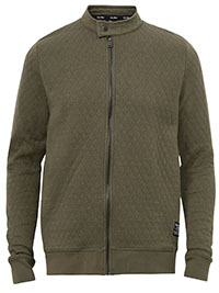 Sons of Owen GREEN Mens Rod Zip Up Sweatshirt - Size S to 3XL