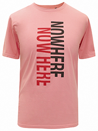 SALMON Mens Combed Cotton Slogan T-Shirt - Size M to XL