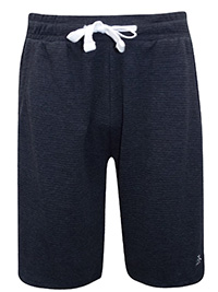 Penguin Originals CHARCOAL Mens Drawstring Waist Ribbed Shorts - Size S to XL