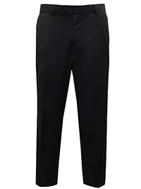 BLACK Mens Regular Fit Flat Front Trousers - Waist Size 38 to 42