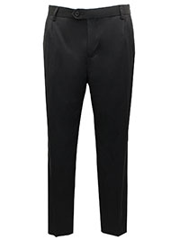 BLACK Mens Regular Fit Flat Front Trousers - Waist Size 26 to 42
