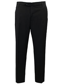 BLACK Mens Regular Fit Flat Front Trousers - Waist Size 32 to 40