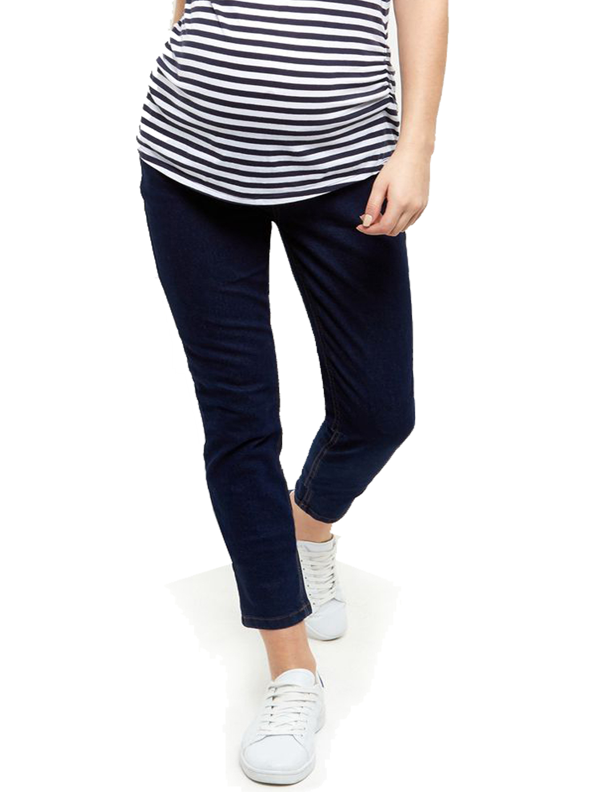 N3w L00k DARKINDIGO Skinny Fit Maternity Under Bump Jeggings Size 8