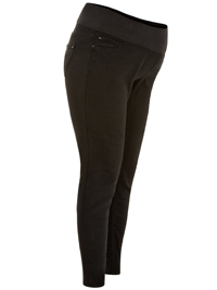 BLACK Under Bump Maternity Jeggings - Size 8 to 16
