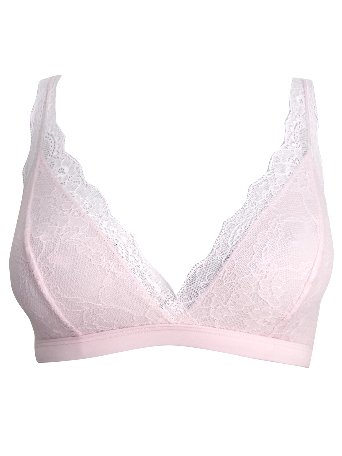 Wholesale Mothercare clothing and lingerie - - M0thercare PINK Non-Wired  Non-Padded Lace Maternity Bra - Size 8/10 to 20/22 (Sm