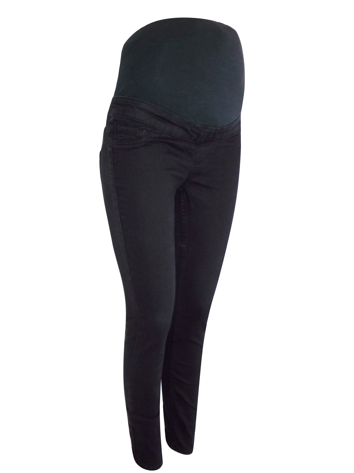 N3w L00k BLACK Over Bump Maternity Jeggings - Size 10 to 12