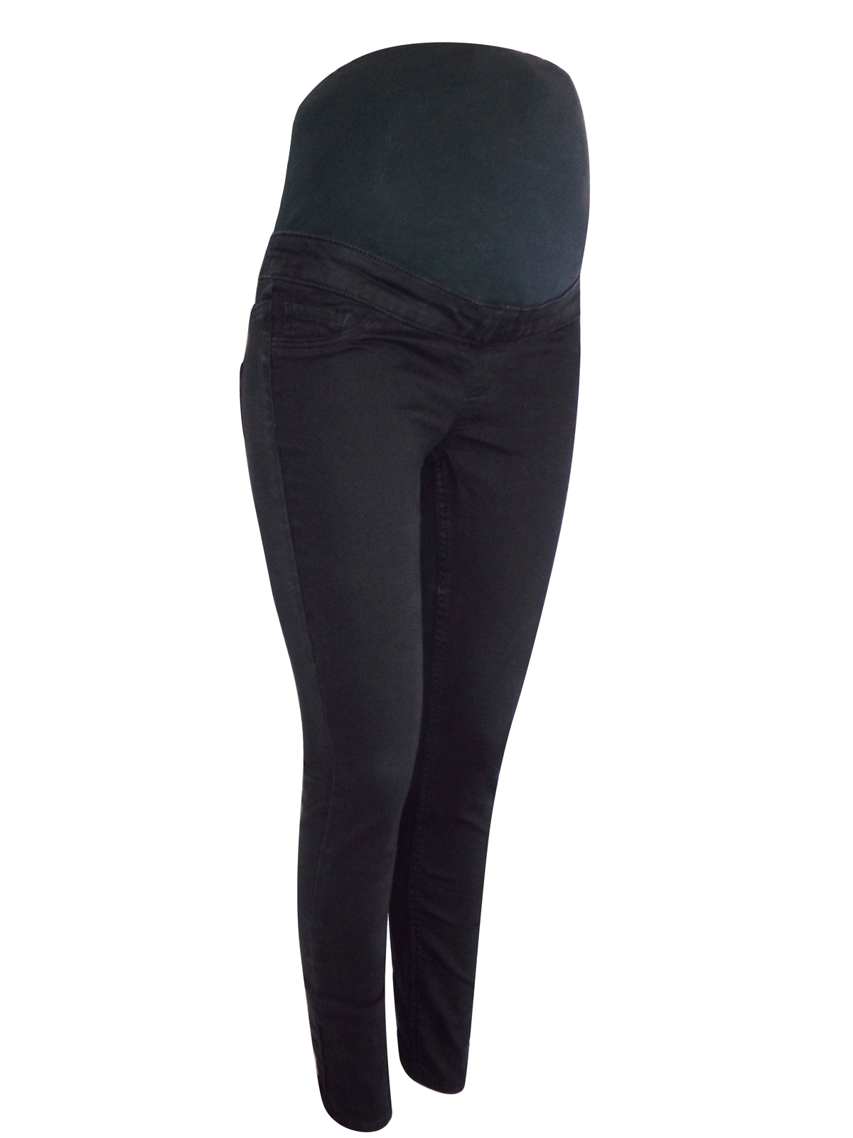 N3w L00k BLACK Over Bump Maternity Jeggings Size 10 to 12