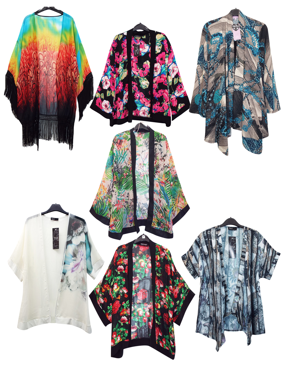 ASSORTED Kimonos - Size 12 to 18