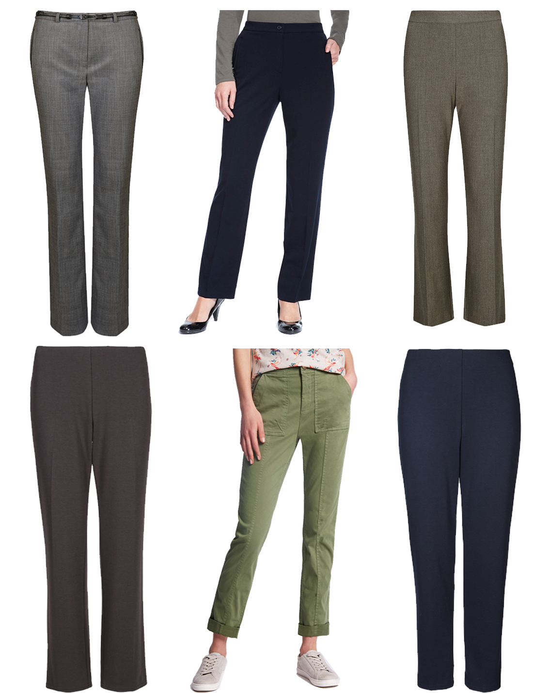 Marks and Spencer - - M&5 ASSORTED Ladies Trousers - Size 10 to 22
