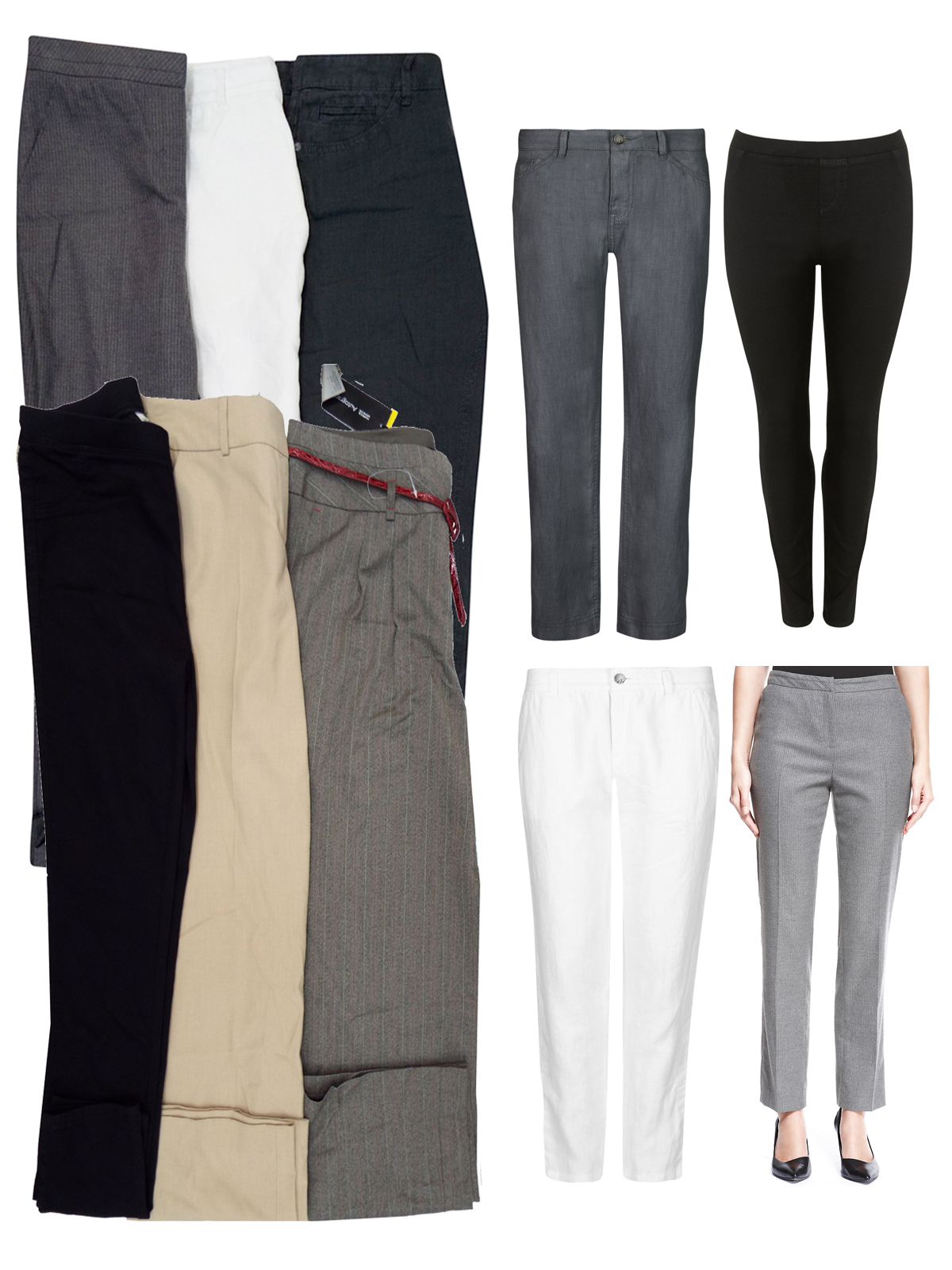 Marks and Spencer - - M&5 ASSORTED Ladies Trousers - Size 6 to 16