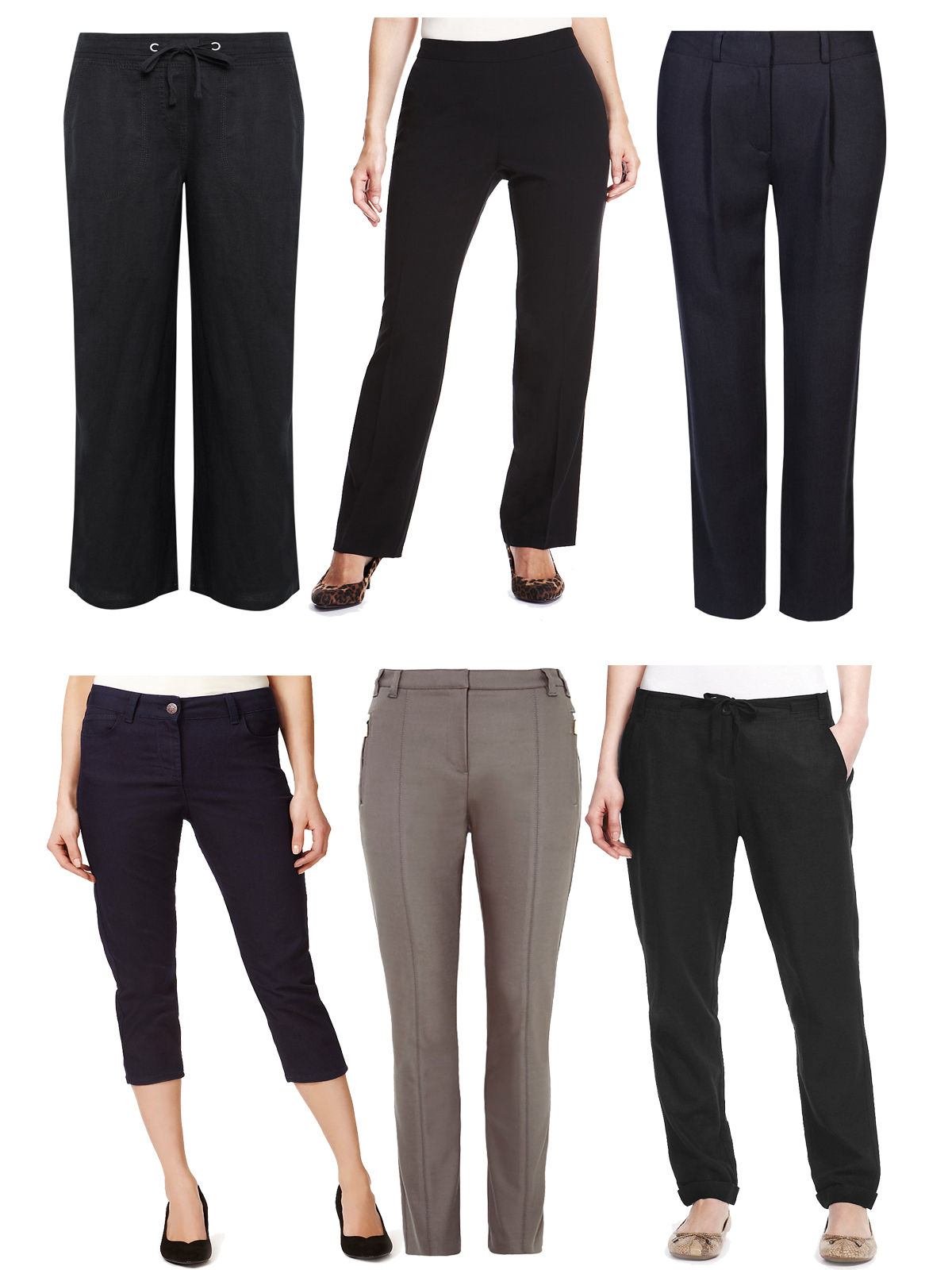 Marks and Spencer - - M&5 ASSORTED Ladies Trousers - Size 8 to 18