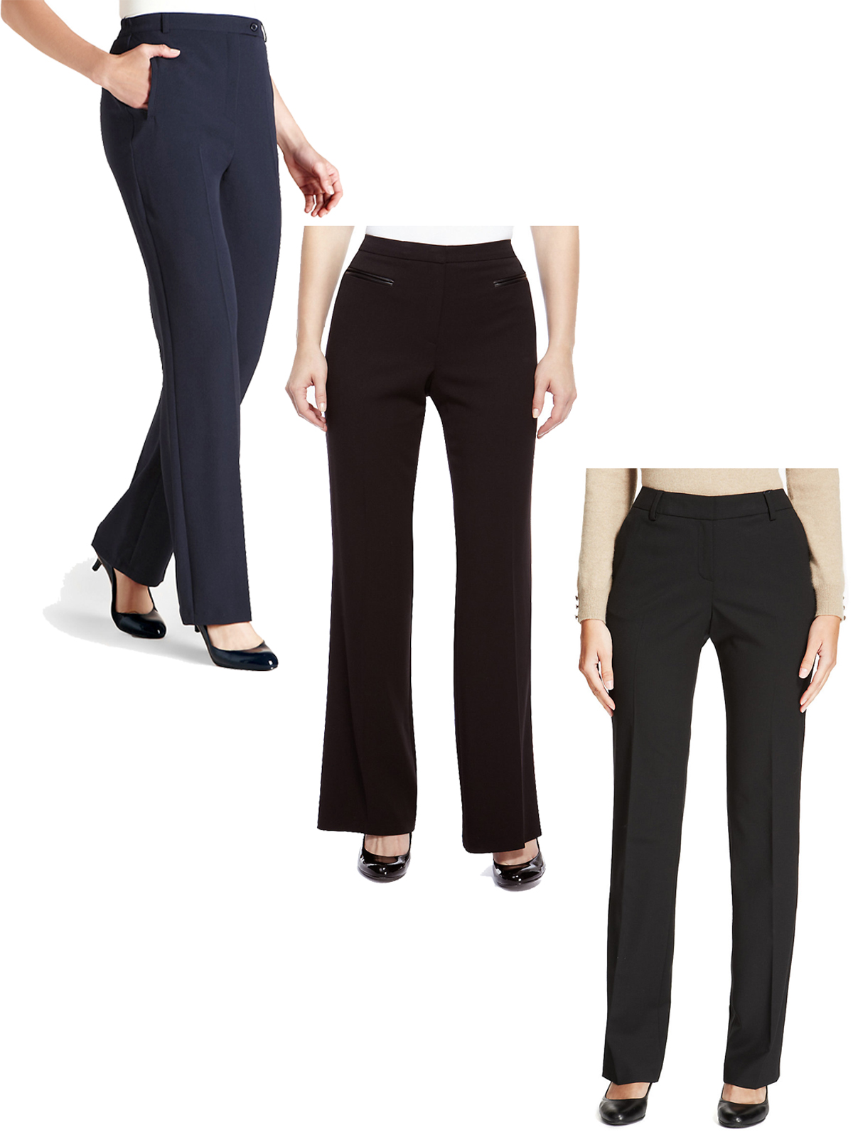 Marks and Spencer - - M&5 ASSORTED Ladies Trousers - Size 10 to 18