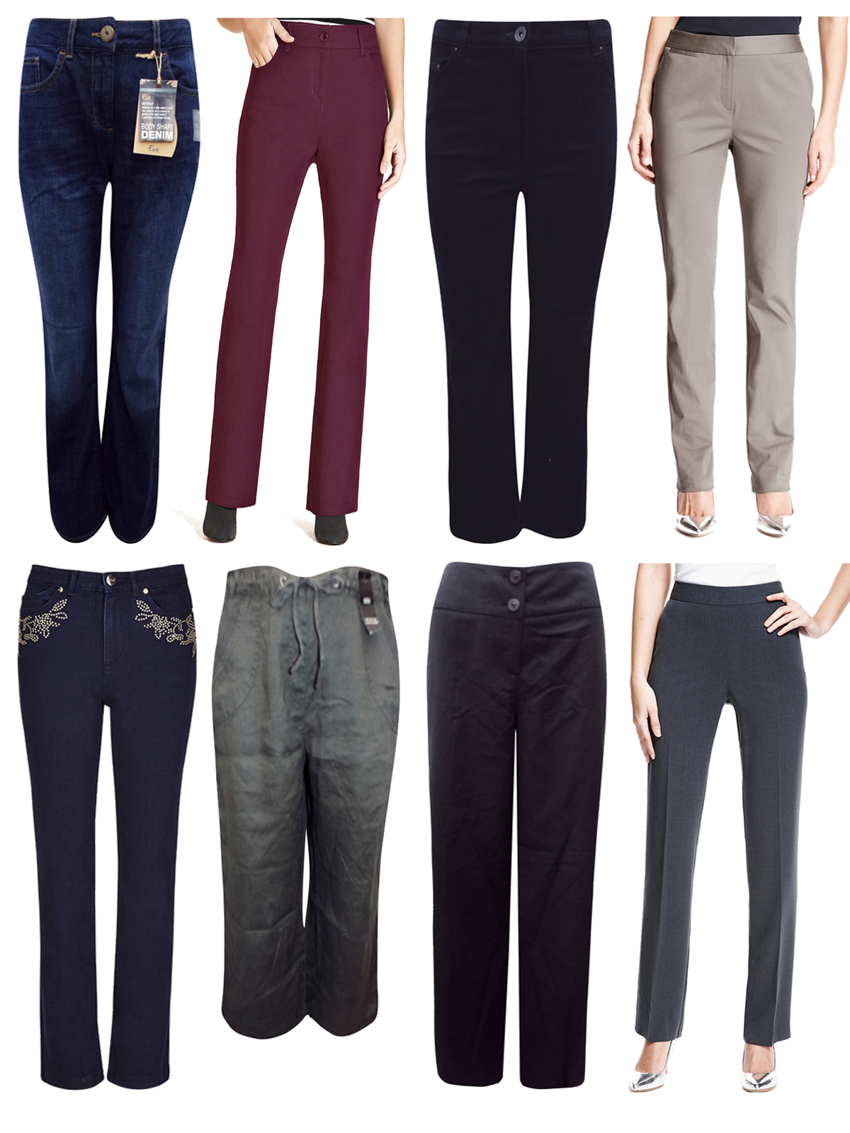 Marks and Spencer - - M&5 ASSORTED Ladies Trousers - Size 12 to 22