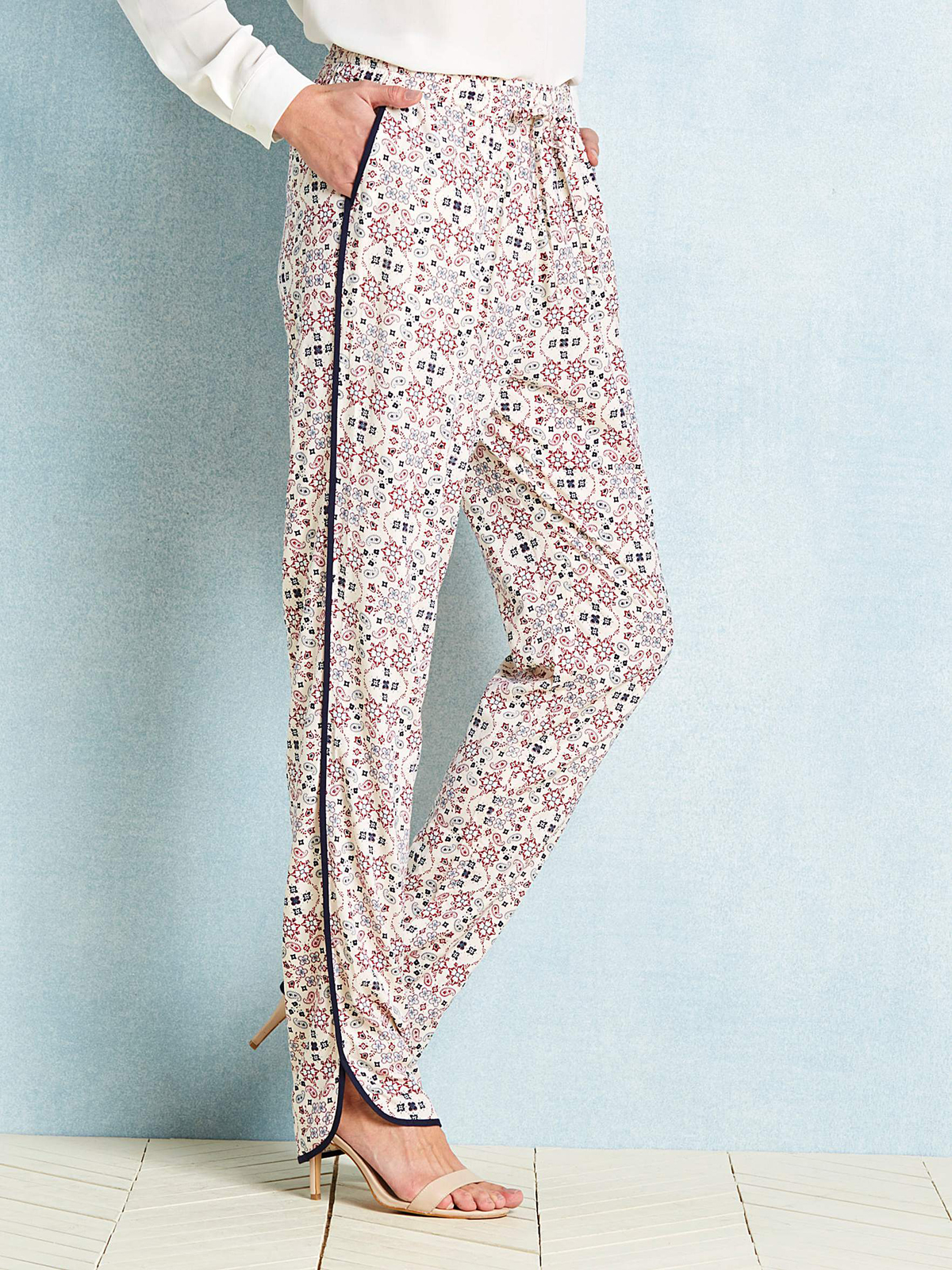 shrug dress with pants
