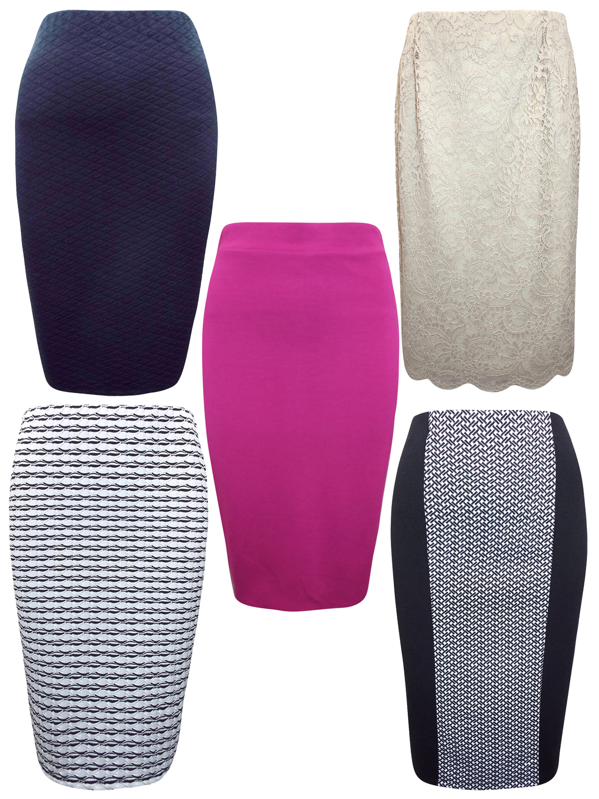 //text.. - - ASSORTED Ladies Pencil Skirts - Size 10 to 12