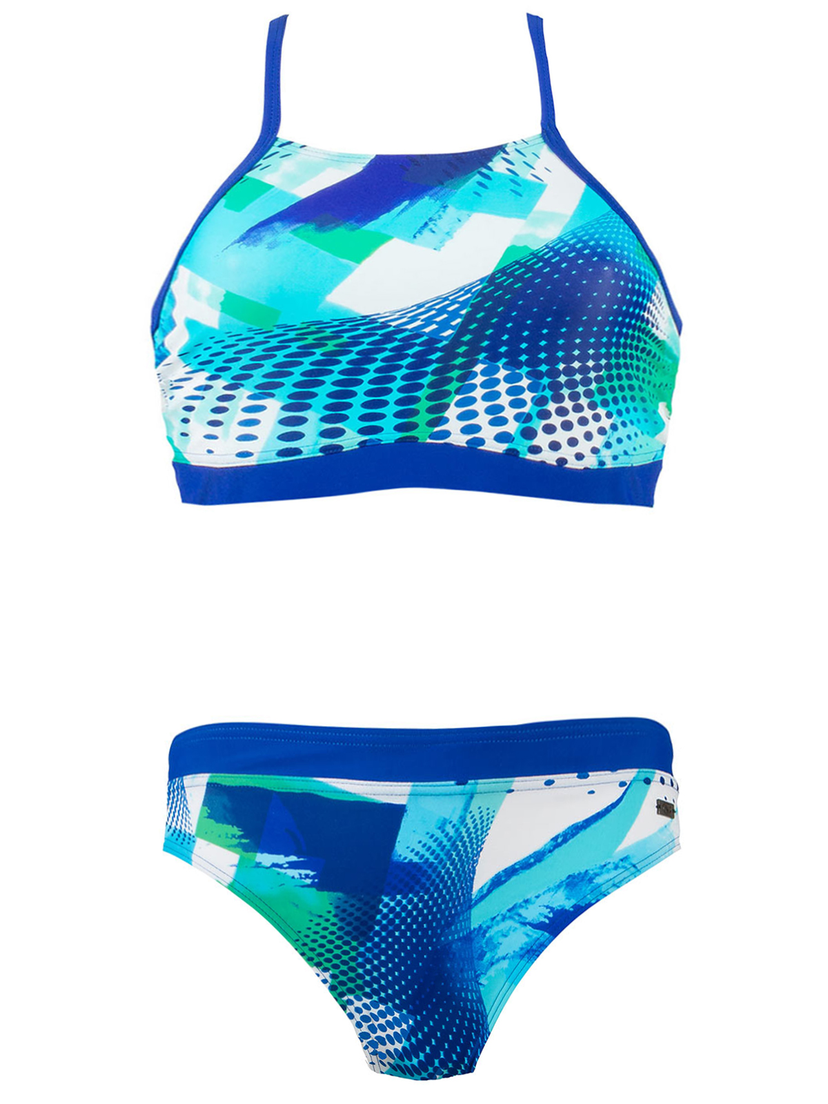 Naturana - - Naturana ASSORTED Plain & Printed Bikini Sets - Size 10