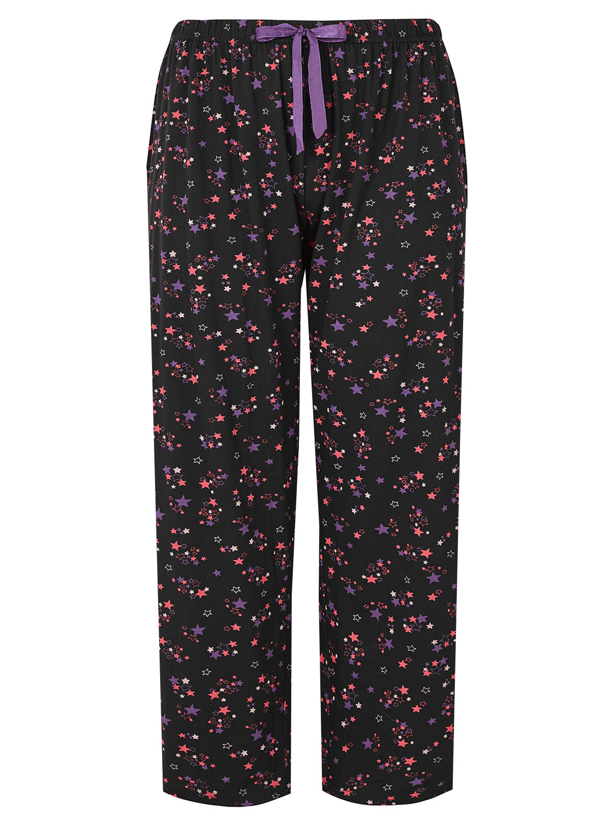 CURVE - - ASSORTED Printed Pyjama Bottoms - Plus Size 22/24 to 30/32