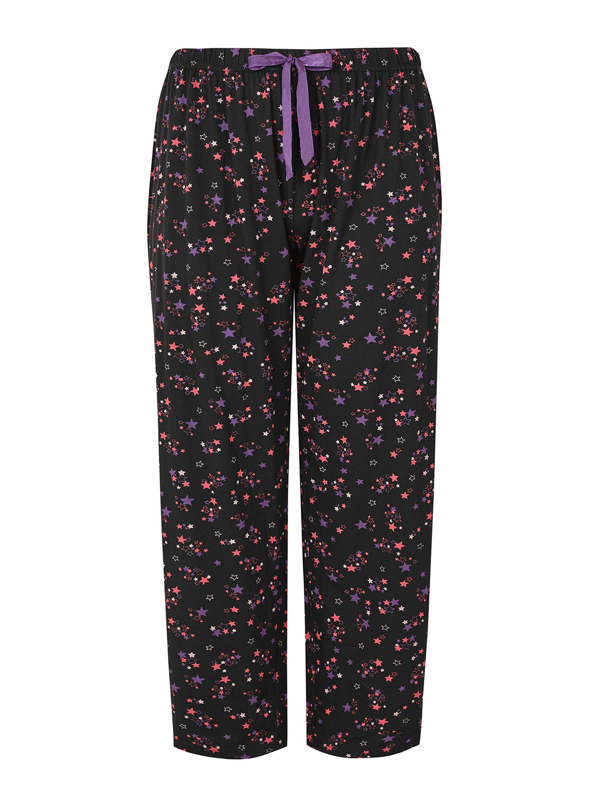 CURVE - - ASSORTED Printed Pyjama Bottoms - Plus Size 16 to 30/32