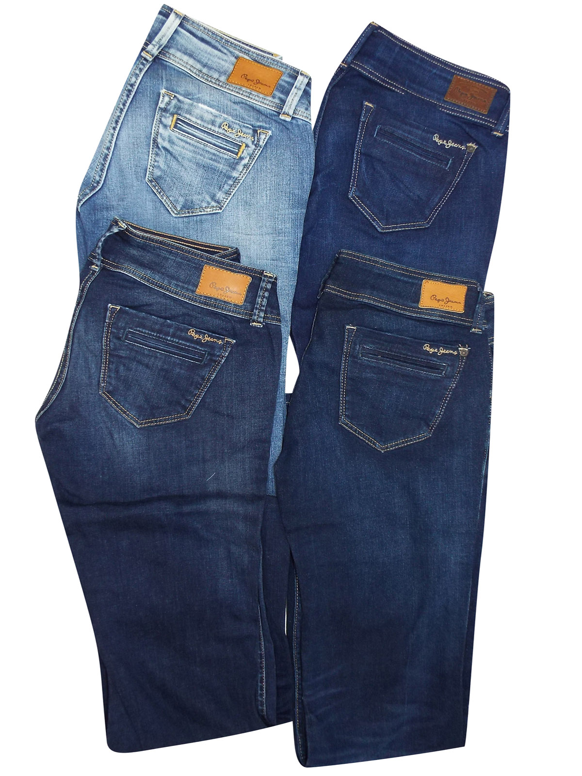 Pepe Jeans - - Pepe Jeans ASSORTED Ladies Pimlico Denim Jeans - Waist ...