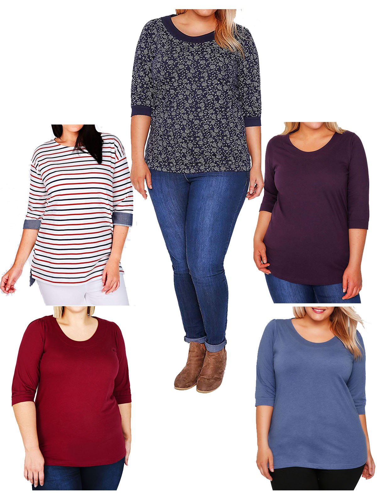 CURVE - - ASSORTED Ladies Tops - Plus Size 18 to 30/32