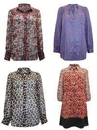 FC-UK ASSORTED Printed Blouses & Dresses - Size 4 to 16