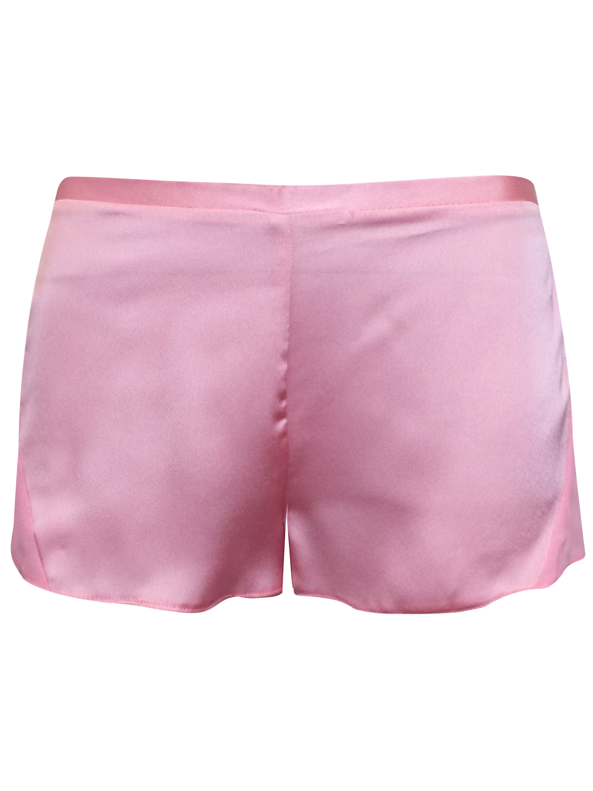 ASOS PINK Chiffon Panelled Satin Pyjama Shorts - Size 4 to 18