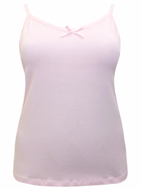 3vans PINK Strap Cotton Elastane Secret Support Cami Vest - Plus Size 14/16 to 30/32 3vans PINK Strap Cotton Elastane Secret Support Cami Vest - Plus Size 14/16 to 30/32