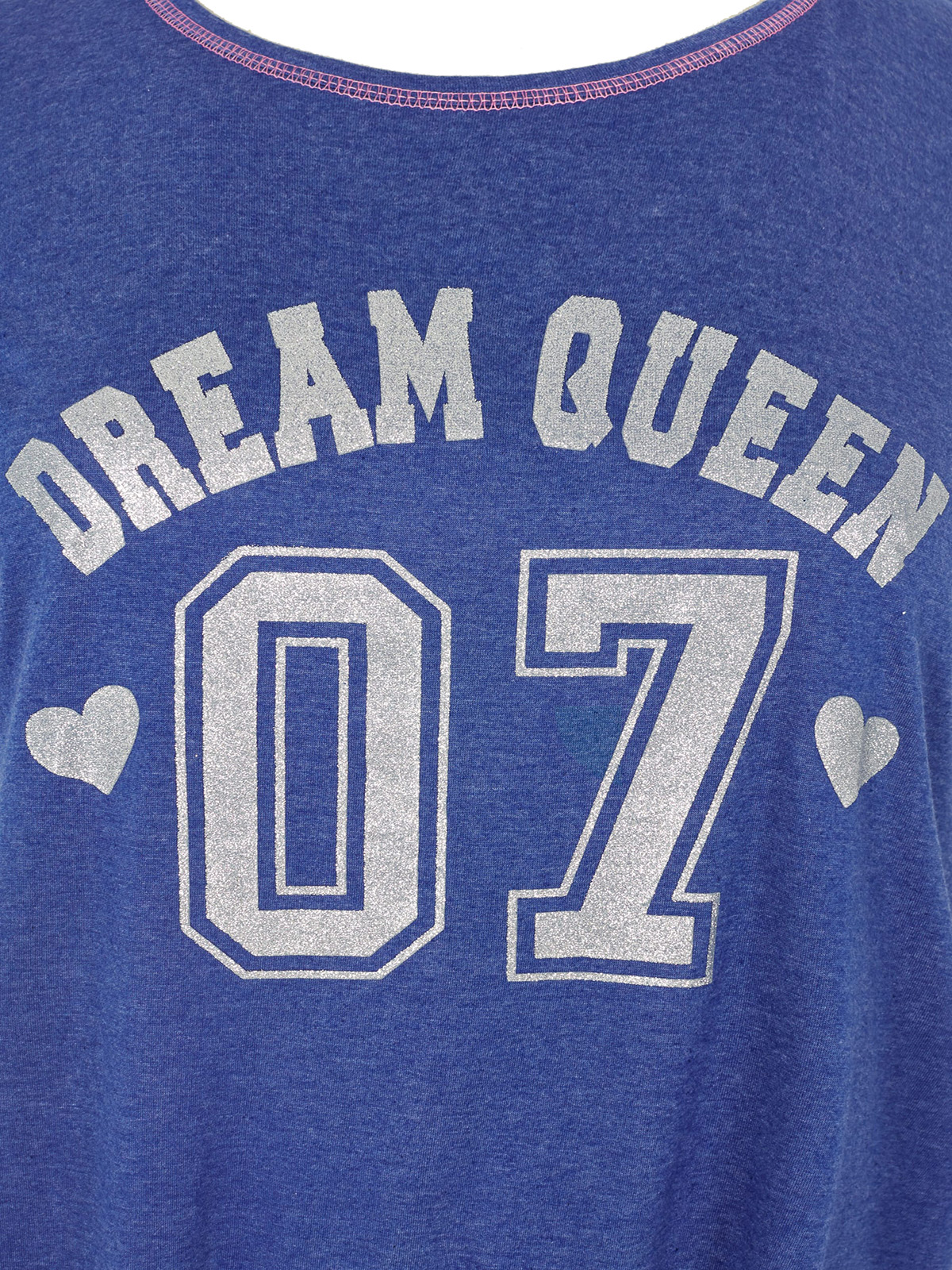 CURVE BLUE Checked 'Dream Queen' Pyjama Set Plus Size 18/20 to 26/28