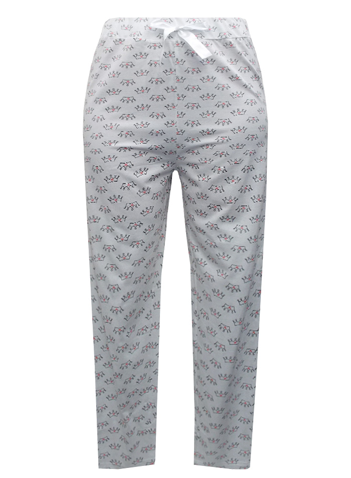 Smarty Pants - - Smarty Pants AQUA/WHITE Pure Cotton 'Nap Queen' Pyjama ...