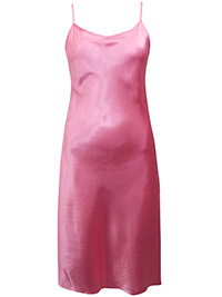 VS Candy Pink Skinny Strap Slip Dress - Size Small to Large