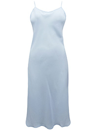 VS PALE BLUE Strappy Chiffon Chemise Slip - Size Small to Large