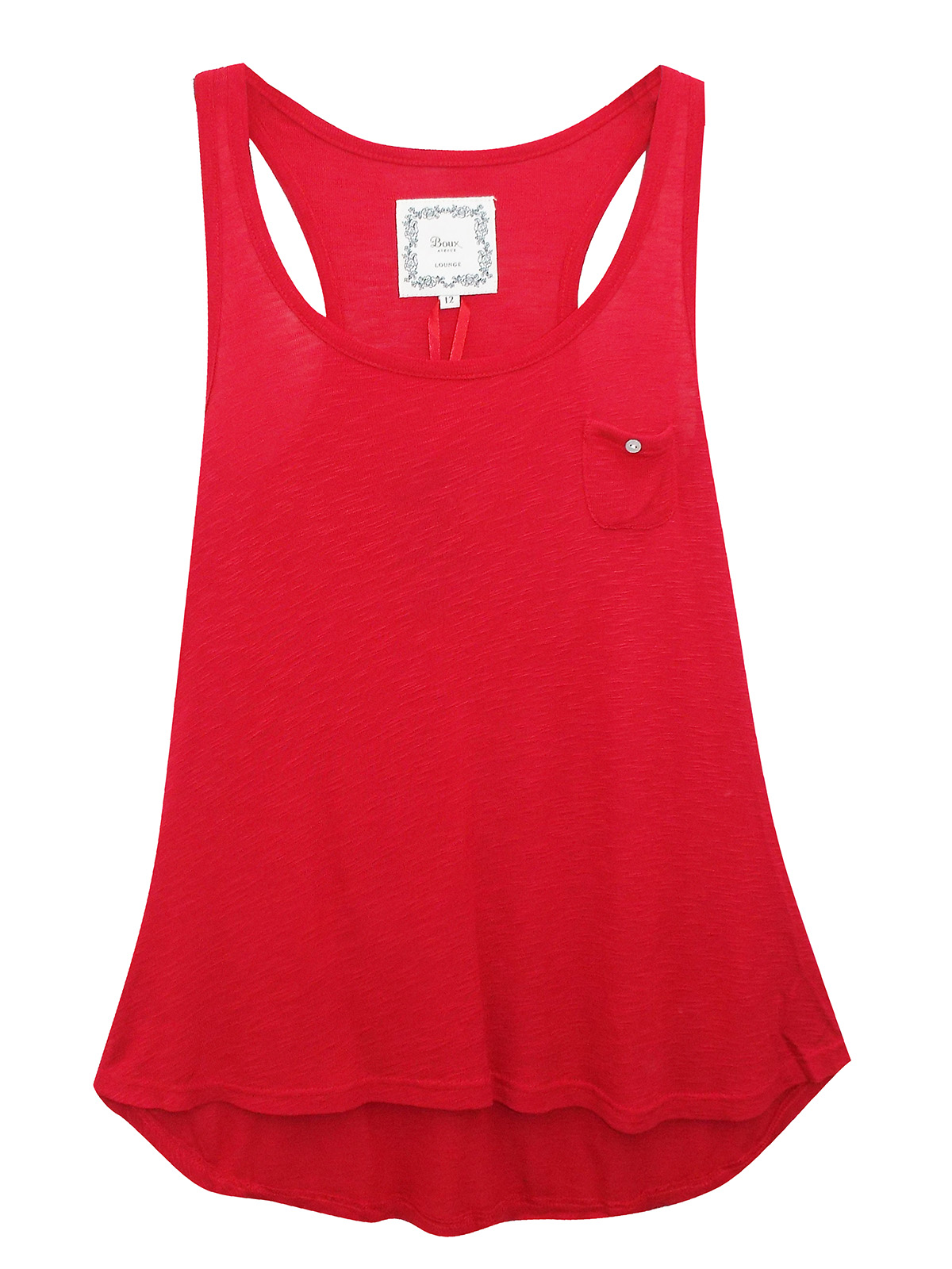 Boux Avenue Boux Avenue RED Fleur Spring Swing Vest Size 12 to 16