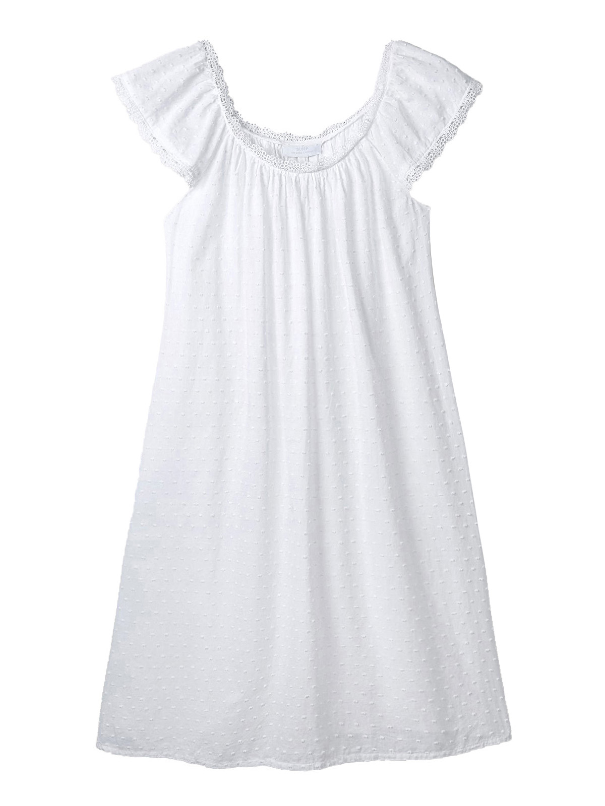 White Company - - Wh1te Company WHITE Pure Cotton Broderie Nightgown ...