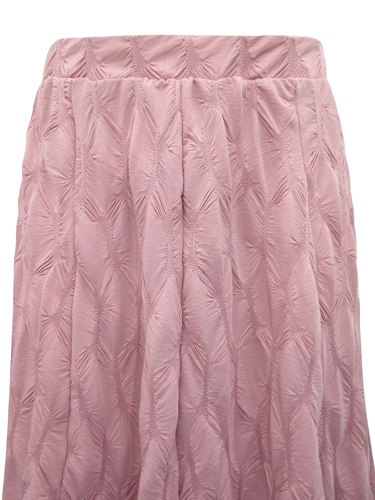 Collection London - - PINK A-Line Ruched Panels Skirt - Plus Size 16 to ...