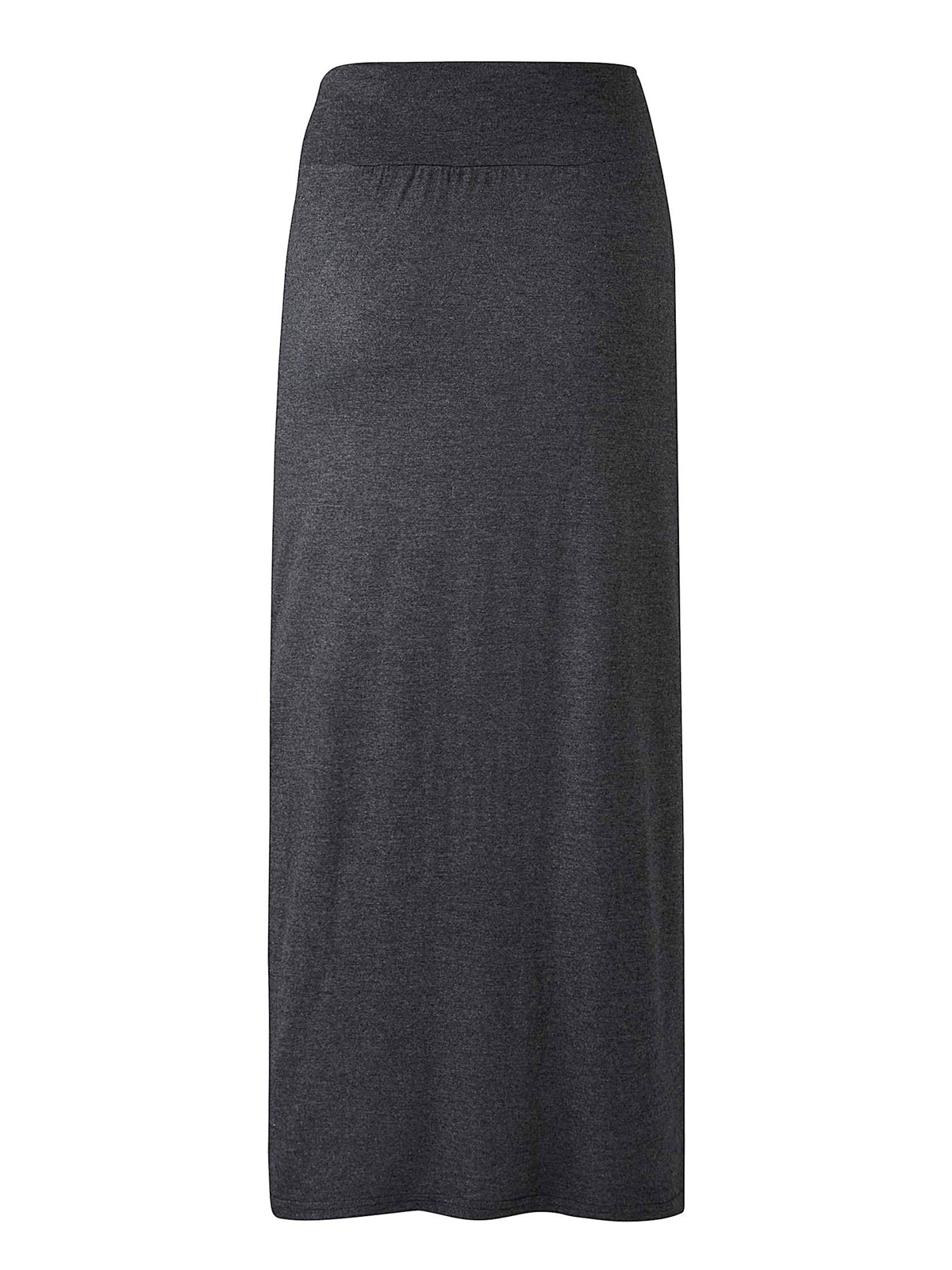 Together GREY Pull On Jersey Maxi Skirt - Plus Size 16