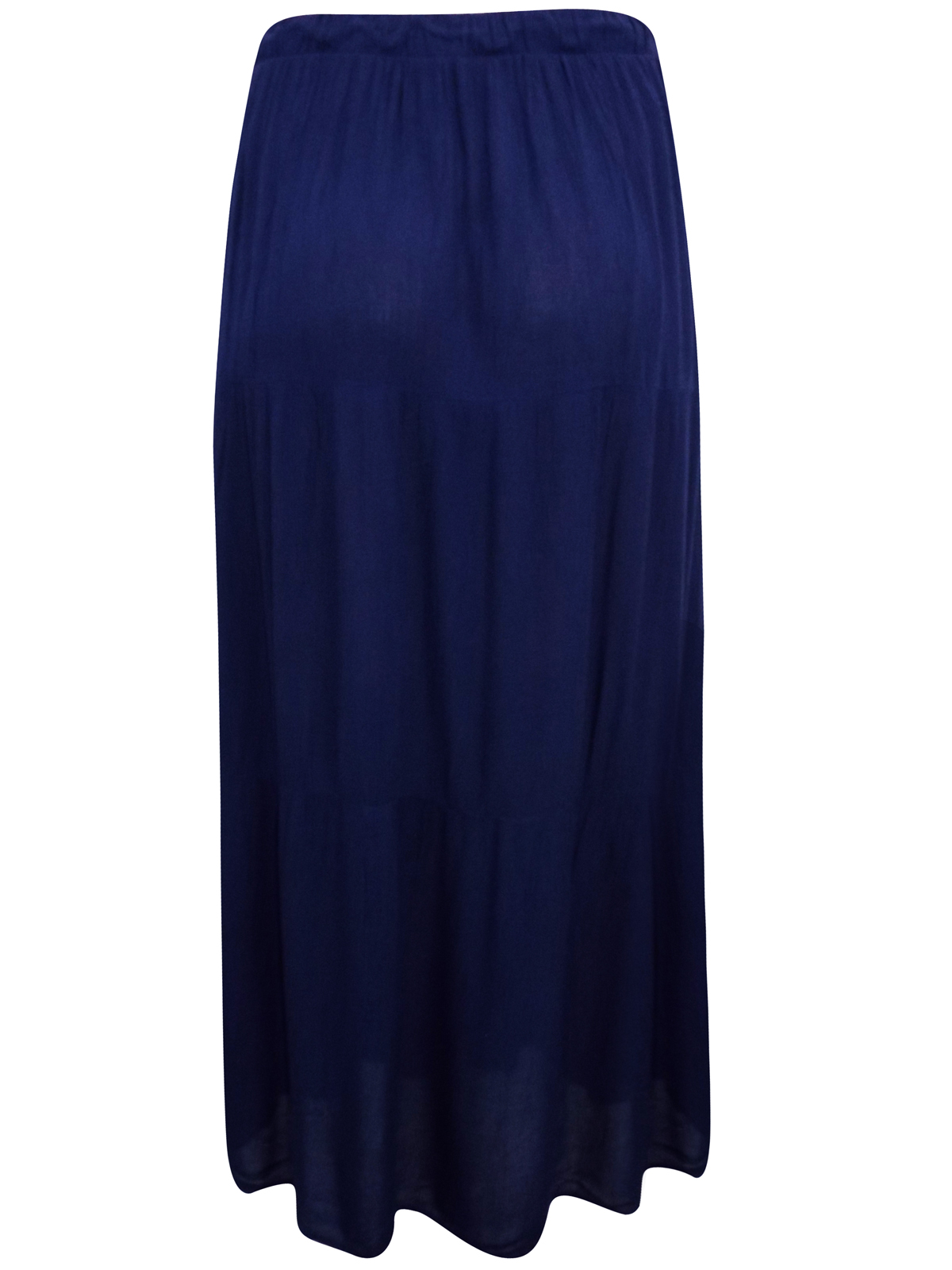 NAVY Crinkle Maxi Skirt - Size 8 to 16