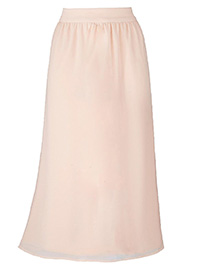 PEACH Floaty Georgette Maxi Skirt - Plus Size 16 to 32