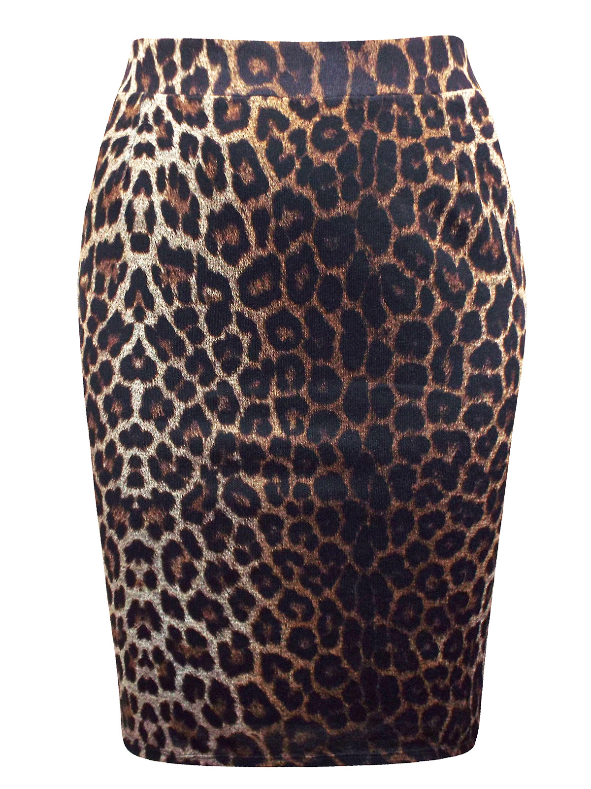 Grace (Made In Britain) - - Grace ANIMAL Print Ponte Pencil Skirt- Size ...