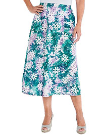L.E. GREEN Darby Pull On Skirt - Size 10 to 12