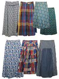 SS ASSORTED Printed Skirts - Size 10 to 18